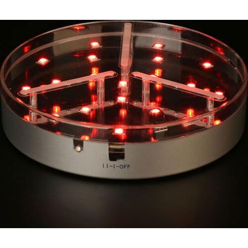 Free shipping 4units/lot 6inch RGB LED Wedding Centerpieces Vases Light AA Battery Operated Remote controlled party Decoration