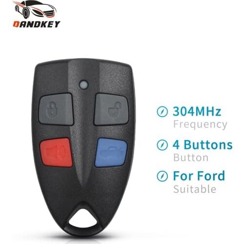 Dandkey 4 Buttons Smart Remote Car Key Fob For Ford Falcon Fairmont AU Falcon FPV XR6 XR8 Series 2 3 99'-02' AU2 AU3 304MHz