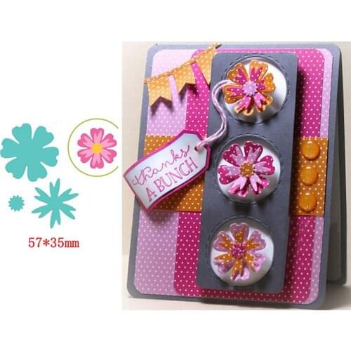 Beautiful Flower Cheap Blooming Flower Decoration Metal Cutting Dies For DIY Scrapbooking Paper Cards Crafts Dies New 2019