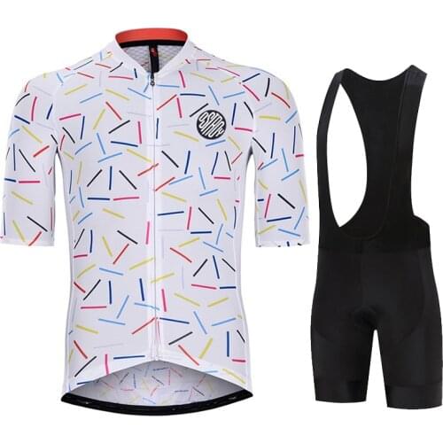 Professional cycling clothes Bib Shorts Set Mountain Bike Set Bike Tights Triathlon Cycling Clothing Bike Uniform OSTROY 2021