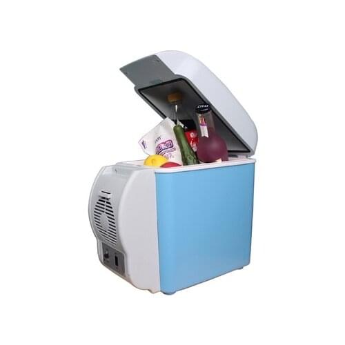 12V 7.5L Capacity Portable Car Refrigerator Cooler Warmer Truck Thermoelectric Electric Fridge