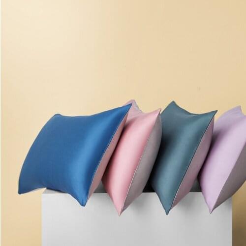 60S Egyptian Cotton pillowcases Silky Soft Solid color pillowcase 48x74cm pillow cover 2 pieces Rich color hotel style