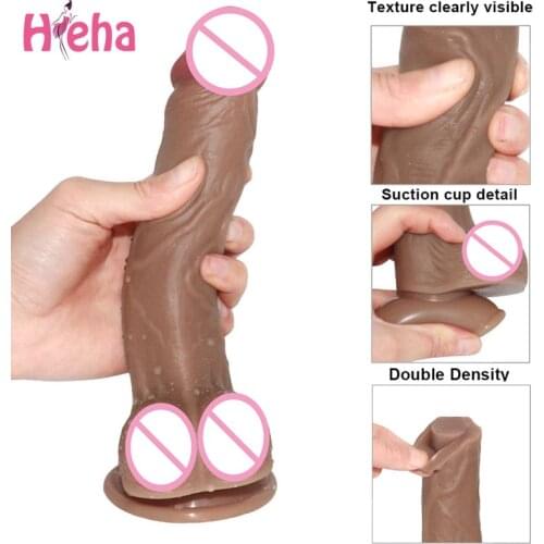 Skin Feeling Anal Realistic Dildo Huge Big Penis with Suction Cup Dildos Adult Sex Toys for Woman Strapon Female Masturbation