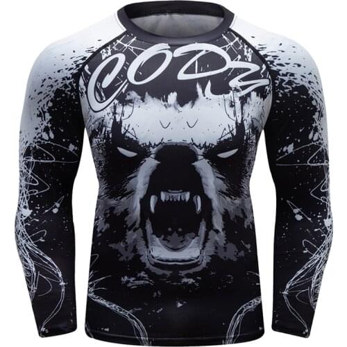 Cody Lundin Breathable Tops Digital Men Sublimation Printing Trackout Rashguard