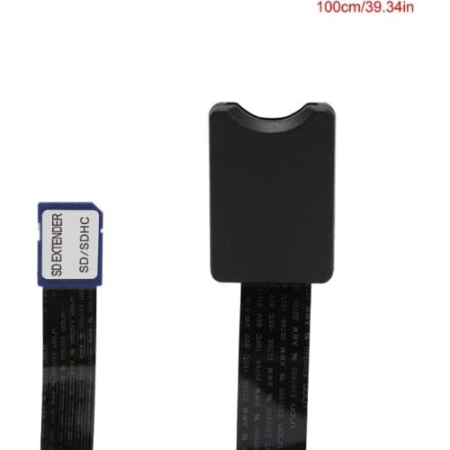 H05B SD Male To SD Female SDHC SDXC Card Reader Extension Cable For Phone GPS TV