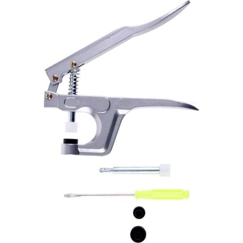 Metal Press Pliers Tools Used for T3 T5 T8 Kam Button Fastener Snap Pliers