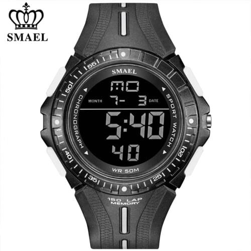SMAEL Brand Military Sport Wrist Watch Fashion Men Waterproof Digital Watch Men Date Chronograph Male Clock Relogio Masculino