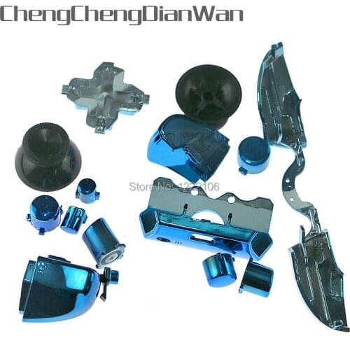 ChengChengDianWan Chrome Full Button Set Dpad RT LT RB LB ABXY Guide Buttons For Xbox One Elite Limited edition Controller