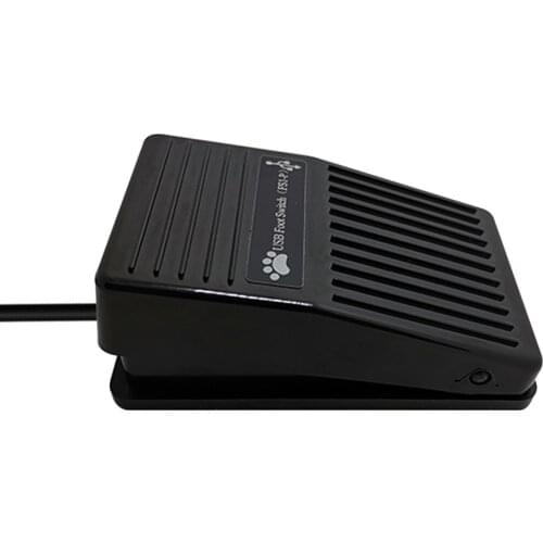 USB Single Foot Switch Pedal Control Pre-Progr Key One Key Customized Foot Switch Control Keyboard Mouse Gamepad