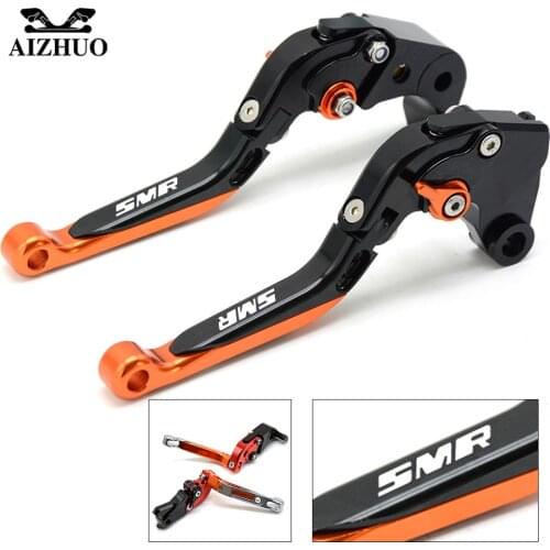 Motorcycle Brake Clutch Lever Folding Extendable Brake Levers For 990 SMR 990 SMT 950 SM 2009 2010 2012 2013 With SMR