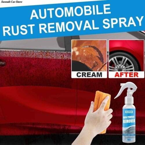 256ml Rust Remover Spray Metal Chrome Paint MultiPurpose Car Maintenance Iron Powder Cleaning Super Rust Remover Spray Universal