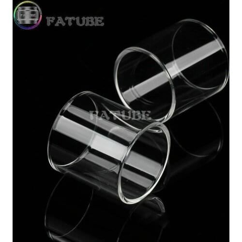 FATUBE glass tube for Melo 2/Melo 3 mini nano/melo 4 D22 D25/Melo 300/RT22 25 tube tank 2pcs Cigarette Accessories