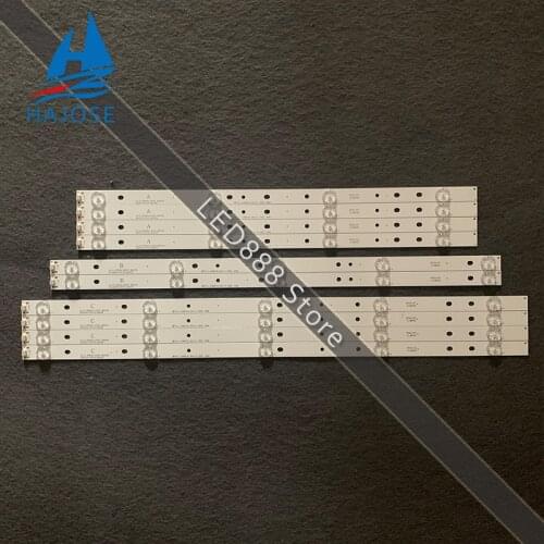 Original LED Backlight strip 55inch TV JS-D-JP5520-A41EC JS-D-JP5520-B51EC JS-D-JP5520-C51EC (60416) MS-L0956 6V/LED
