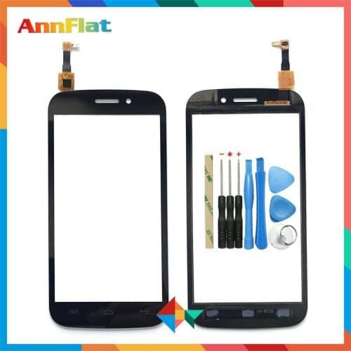 High Quality 5.0'' For Micromax A210 Touch Screen Digitizer Front Glass Lens Sensor Panel Free Shipping