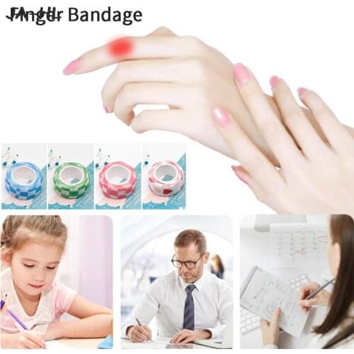 1Pc New Writing Finger Bandage Artifact Self-adhesive Wrapping Joint Protective Sleeve