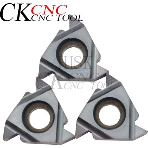 10pcs 16IR AG55 SMX35 Thread Turning Tool Carbide Insert CNC Turning thread blade Slotting Thread Tool 16IR AG55 tools