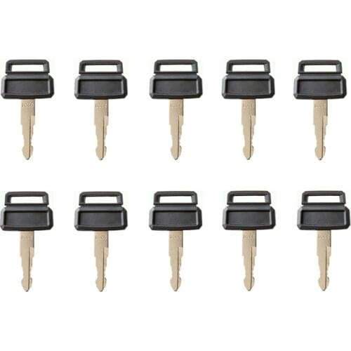 10 Pcs D300 keys For Daewoo Doosan Excavator & Heavy Equipment DH220 2172-00218 M2 , aftermarket replacement parts Free Shipping