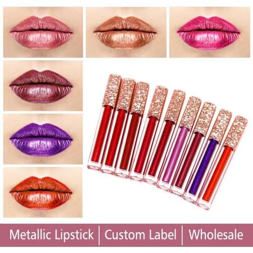 18 colors New Style Nude Red Pink Brown Matte Liquid Lipstick Pigmented Long lasting Waterproof Makeup Custom Private label logo