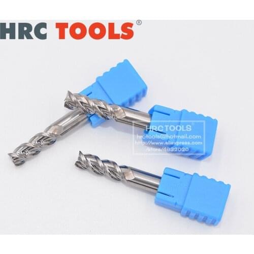 A23-d4x20Hx4Dx100L HRC45 Solid Carbide Aluminum End Milling 3 Flute CNC Cutter Set