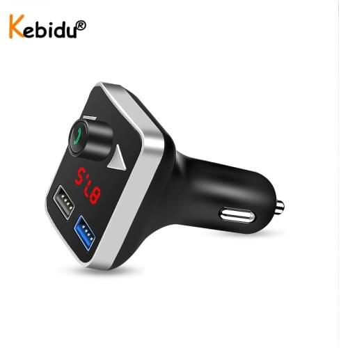3.1A Dual USB Charger Bluetooth FM Transmitter Car Phone Charger Power Adapter MP3 Player Handsfree USB TF Card For Car