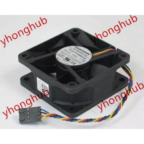 FOXCONN PVA060G12L -P00-AB DC 12V 0.20A 60x60x25mm Server Cooling Fan