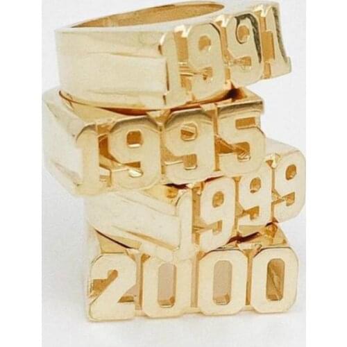 Customized Name Ring Hip-hop Rock Exaggerated Ring High Quality Stainless Steel Unisex Accessories Personalized Jewelry Gifts