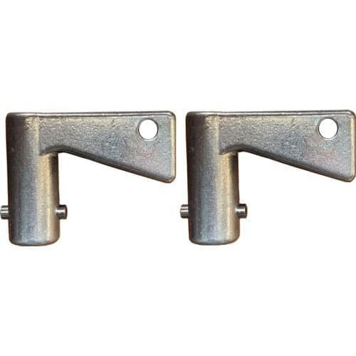 Set Of 2 For JCB Terex Metal Isolator Deadman Keys 47401 701/47401 14mm Diameter 4mm Pin Free Shipping