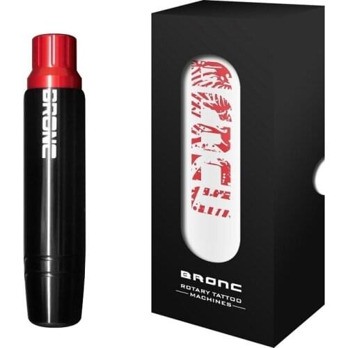 One pcs Original BRONC PEN Rotary Cartridge Tattoo Machine Swiss Motor And One Box Cartridge Needles free shipping