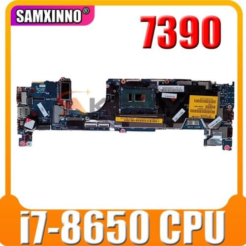 Working for dell latitude 7390 motherboard 02WCVJ CN-02WCVJ 2WCVJ DDA30 LA-F291P i7-8650 cpu built in fully tested well