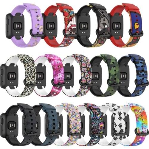 Silicone Strap for Xiaomi Mi Redmi Watch Band Lite Strap Porous Anti-sweat Sport Breathable Strap Buckle Replacement Wrist Strap
