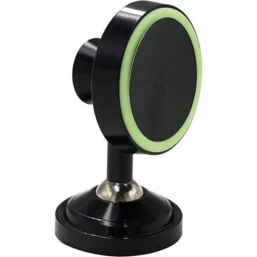 Multifunction Magnetic Car Phone Holder 360 Degree Rotation Luminous Parking Number Plate Aluminum Magnet Mount Car Holder