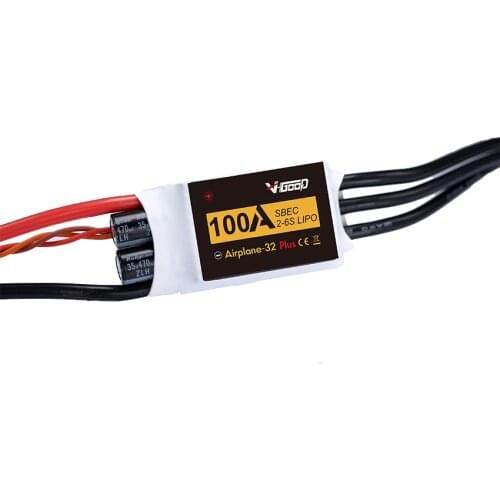 VGOOD Airplane32 32Bits Brushless ESC 6A 15A 100A 120A with BEC SBEC for RC Airplane Fixed-Wing Drones DIY Parts