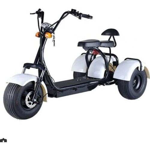 Top speed powerful 60v 20ah battery 3 wheel electric motorcycle for adult