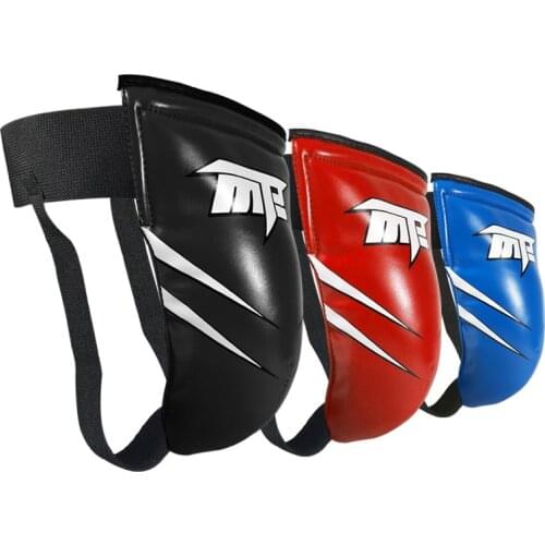 Kids Adults Taekwondo Jockstrap Groin Protector Guards MMA Muay Thai Sanda Boxing Ball Support Protective Gear Karate 2019 DEO