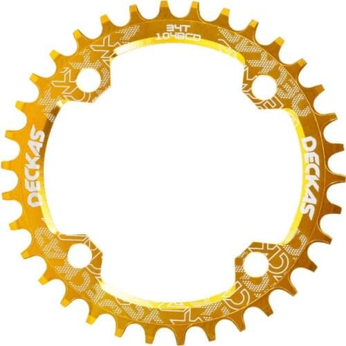 1PC 104BCD Oval Round Narrow Wide Chainring MTB Mountain Bike Bicycle 104BCD 32T 34T 36T 38T Crankset Tooth Plate Parts 104 BCD