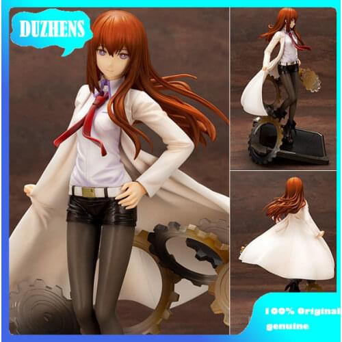 100% Original genuine Steins;Gate Makise Kurisu 25.4cm PVC Action Figure Anime Figure Model Toys Figure Collection Doll Gift