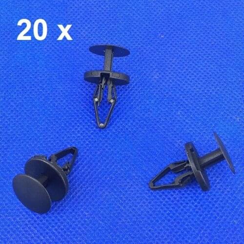 20x For FORD Clips Plastic Edges, Bumper, Separator And Wheel Arch Clips Edges