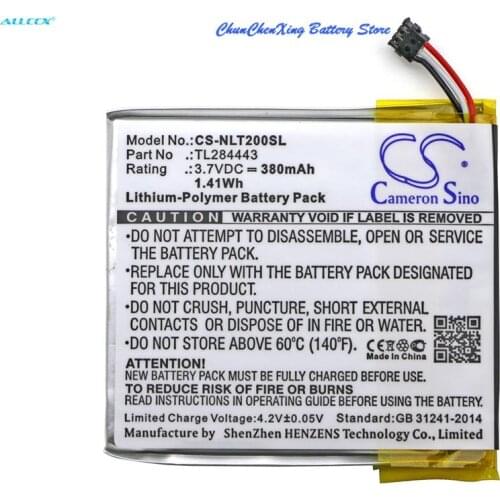 Cameron Sino 380mAh Battery TL284443 for Nest A0013, Learning Thermostat 2nd Generation, 3rd Generation, T3007ES, T3008US