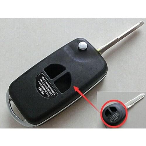 2 Buttons Replacement Modified Flip Folding Remote Key Shell Case For Suzuki Swift SX4 New Alto Liana Fob Key Cover