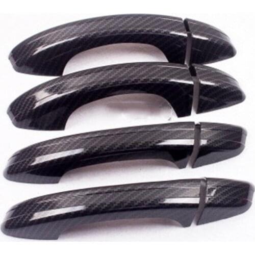 For Skoda Octavia 2014 to 2019 high quality ABS Door Handle Door handle Protective covering Cover Trim Car styling