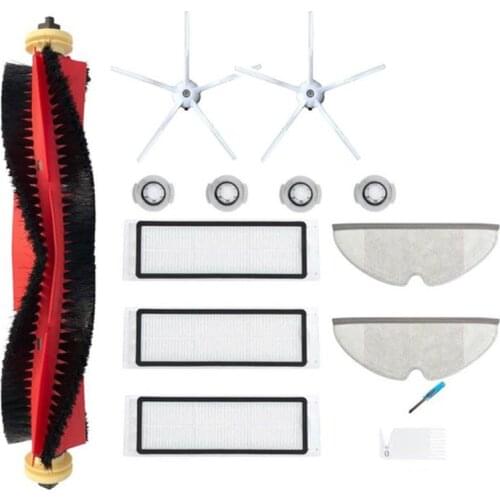 17pcs Filters For Xiaomi Vacuum Cleaner Accessories Mop Cloths Kit S6 S5 Max S60 S65 S5 S50 S55 E25 E35 Home Cleaning Power Tool