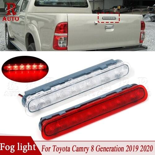 R-AUTO 1 Pcs Rear Car 3rd Brake Light Third Stop Brake Lamp Car Styling For Toyota HILUX Vigo 2005 2006 2007 2008 2009-2014