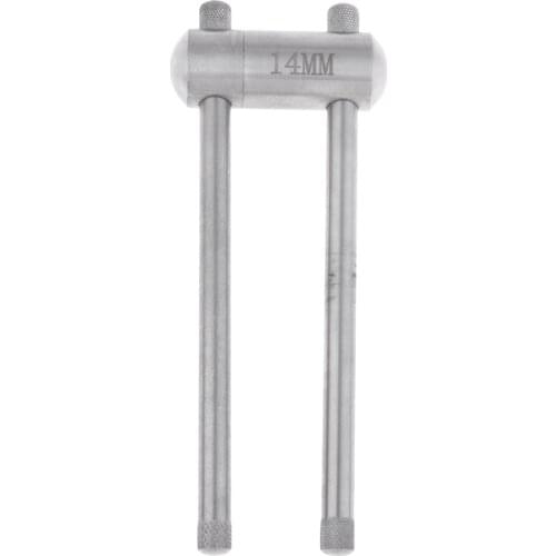 Durable Snooker Pool Tip Press Shaping Tool Billiard Cue Stick Pressure Head Tools Silver Tone