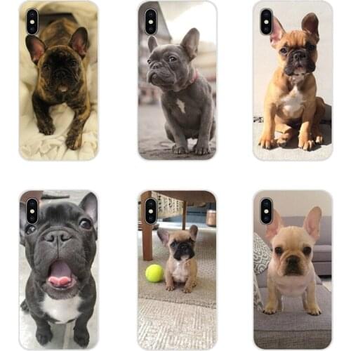 For Huawei Mate Honor 4C 5C 5X 6X 7 7A 7C 8 9 10 8C 8X 20 Lite Pro TPU Transparent Bag Case Masked Frenchie French Bulldog Puppy