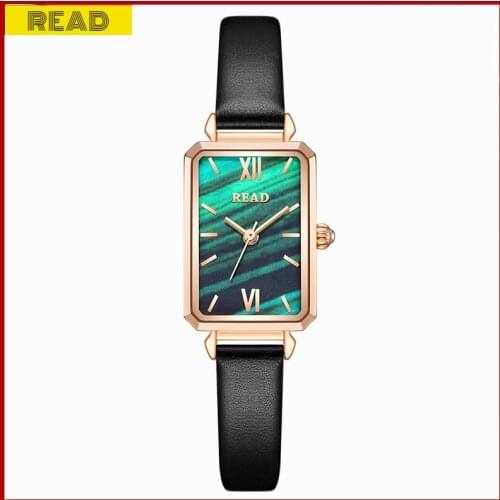 Женские прямоугольные часы READ China At AliExpress
