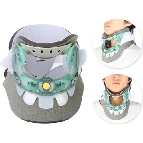 Adjustable Cervical Traction Device Neck Support Brace Spine Stretch Collar Orthosis Posture Corrector Neck Pain Relief Tools