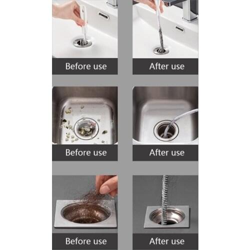 Long Handle Cleaning Brush Water Pipe Drainage Dredge Tool Flexible Cleaner Brush Radiator Duster Cleaning Brush Dust Proof Tool