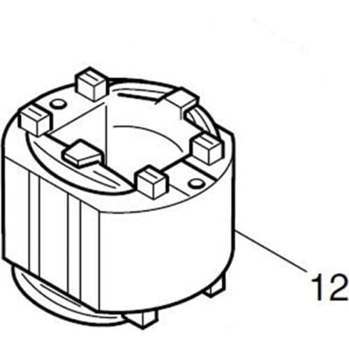 MAKITA 634463-4 220-240V Field Stator for BO4901