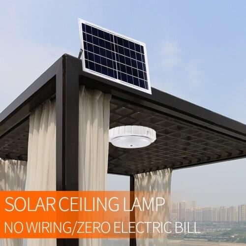 Solar Lights LED Ceiling Light Modern Simplicity Super Bright Lighting No Wiring 0 Electricity Bill Light Control Sensor Light