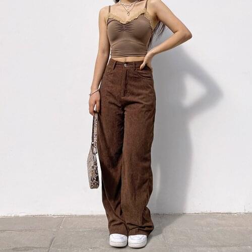 WEIKADUN Women's Straight Trousers